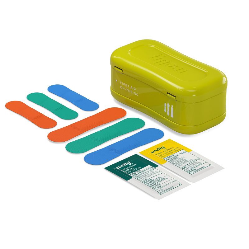 slide 2 of 8, Welly Kid's Quick Fix First Aid Bandage Travel Kit - Multi-Color - 24ct, 24 ct