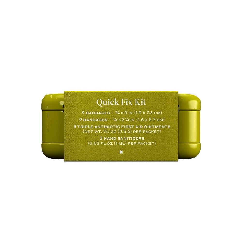 slide 3 of 8, Welly Quick Fix Kit First Aid Travel Kit - 24ct, 24 ct