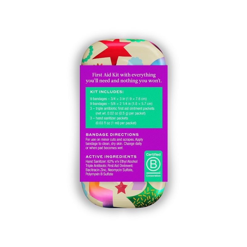 slide 4 of 7, Welly Kid's Quick Fix First Aid Bandage Travel Kit - Multi-Color - 24ct, 24 ct