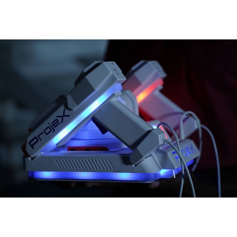 slide 3 of 15, ProjeX Image Projecting Arcade Game: Interactive Laser Tag Toy Blasters for Social Skills Development, 1 ct