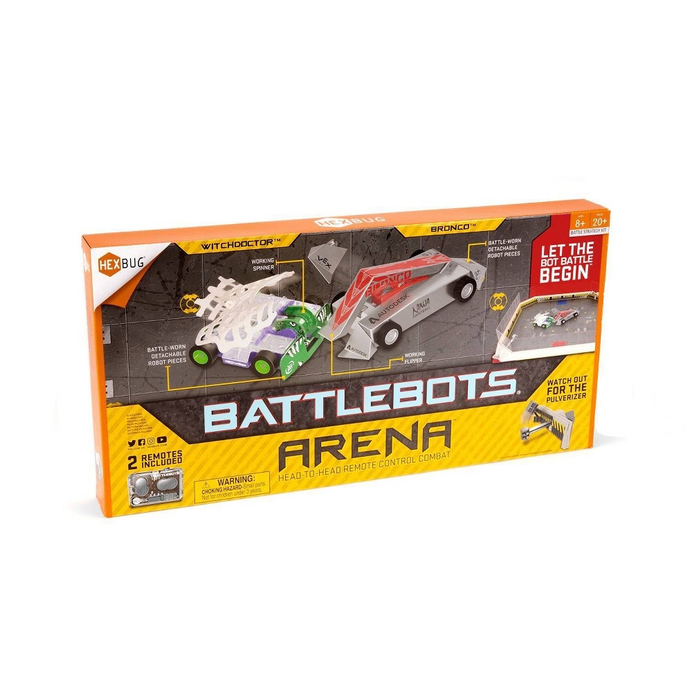 slide 2 of 5, HEXBUG BattleBots Arena 3.0 (Bronco vs Witch Doctor 2.0), 1 ct