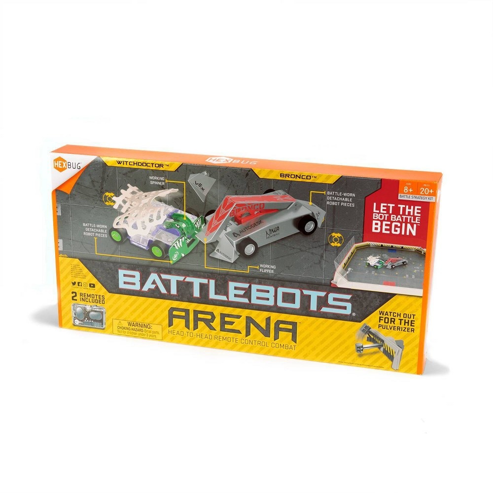slide 4 of 5, HEXBUG BattleBots Arena 3.0 (Bronco vs Witch Doctor 2.0), 1 ct
