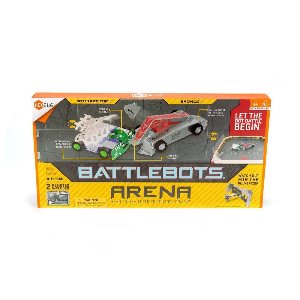 slide 3 of 5, HEXBUG BattleBots Arena 3.0 (Bronco vs Witch Doctor 2.0), 1 ct