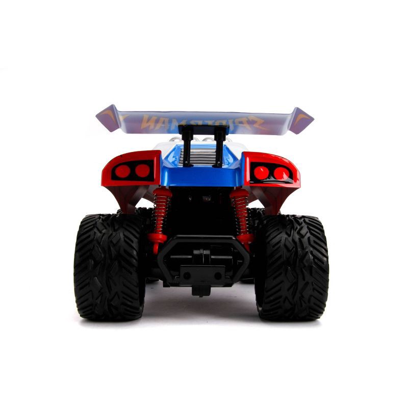 slide 5 of 5, Hollywood Rides Jada Toys Marvel Spider-Man Buggy Remote Control Vehicle 1:14 Scale - Glossy Red, 1 ct