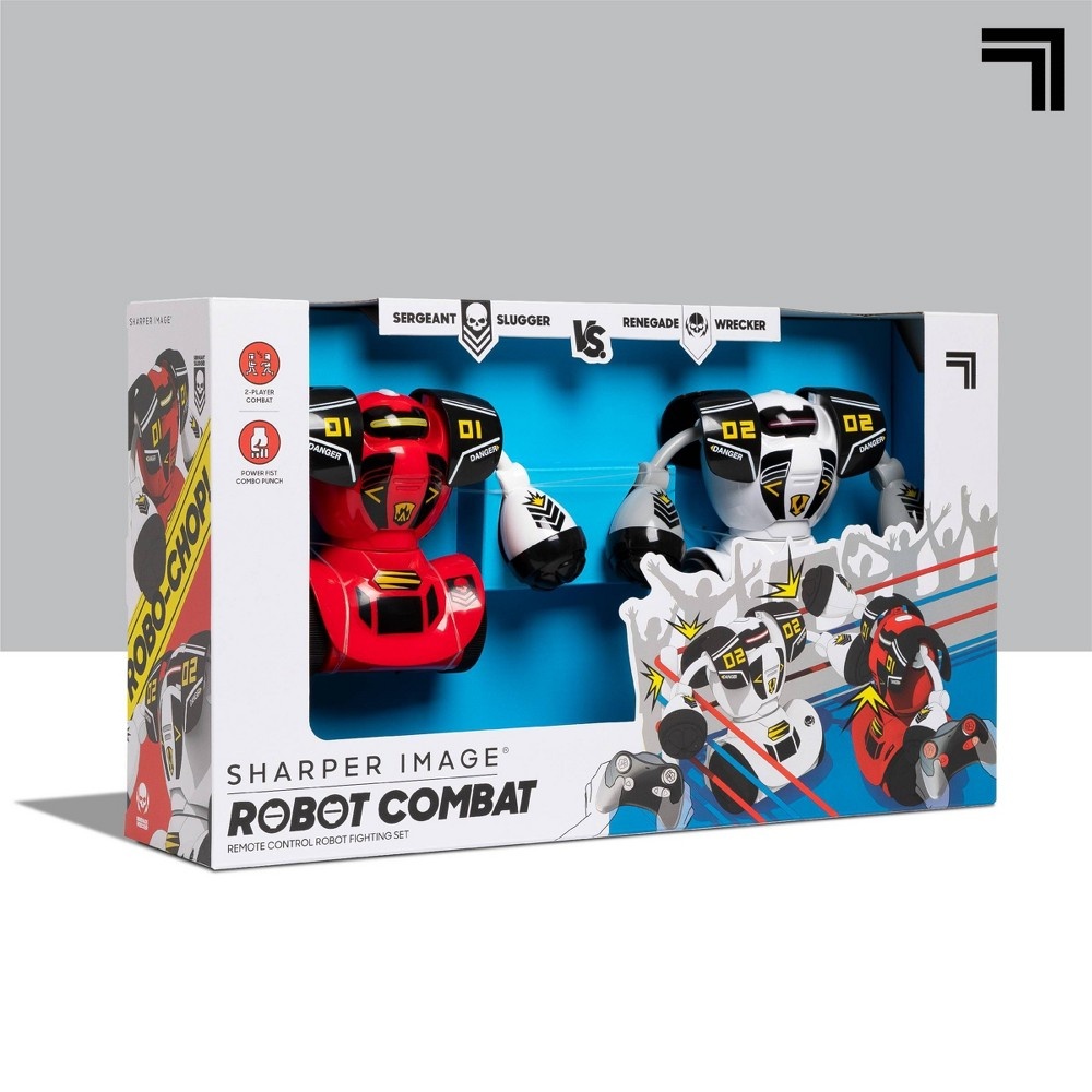 slide 6 of 9, Sharper Image Remote Control (RC) Robot Fighting Set Multiplayer, 1 ct