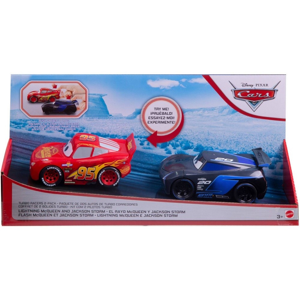 Disney Pixar Cars Cars 3 Turbo Racers - Includes Lightning McQueen, Di –