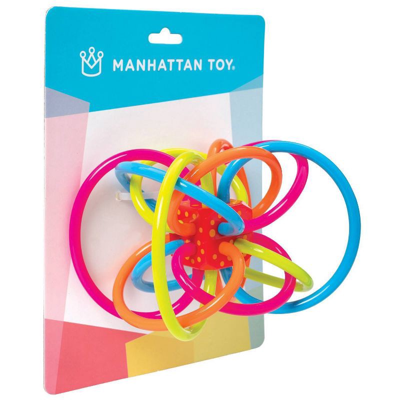 slide 2 of 5, The Manhattan Toy Company Winkel Rattle & Sensory Teether, 1 ct