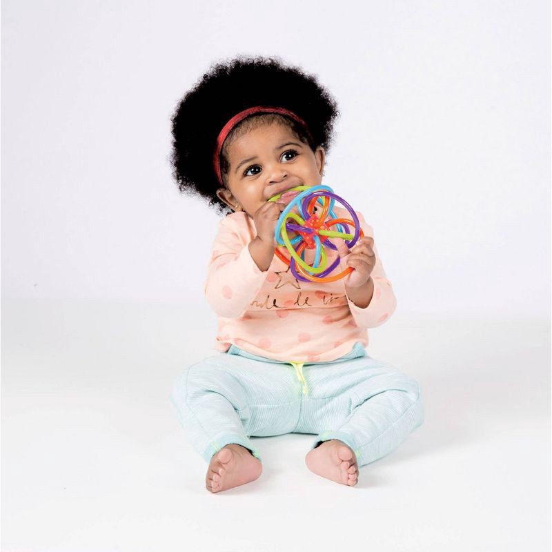 slide 4 of 5, The Manhattan Toy Company Winkel Rattle & Sensory Teether, 1 ct