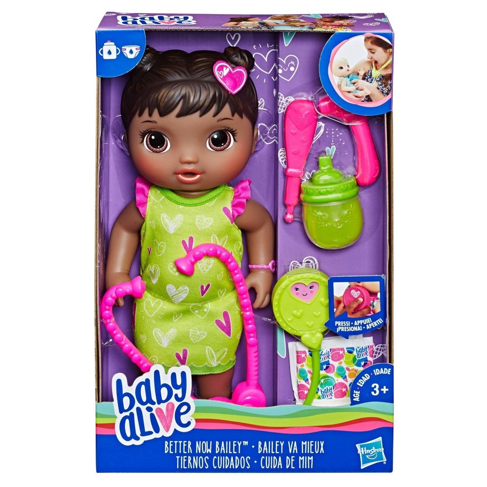 slide 2 of 7, Baby Alive Better Now Bailey - Green Dress, 1 ct