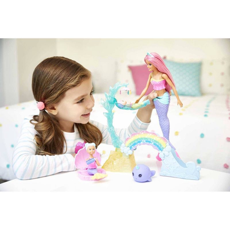 slide 2 of 6, Barbie Dreamtopia Mermaid Nursery Playset and Dolls, 1 ct