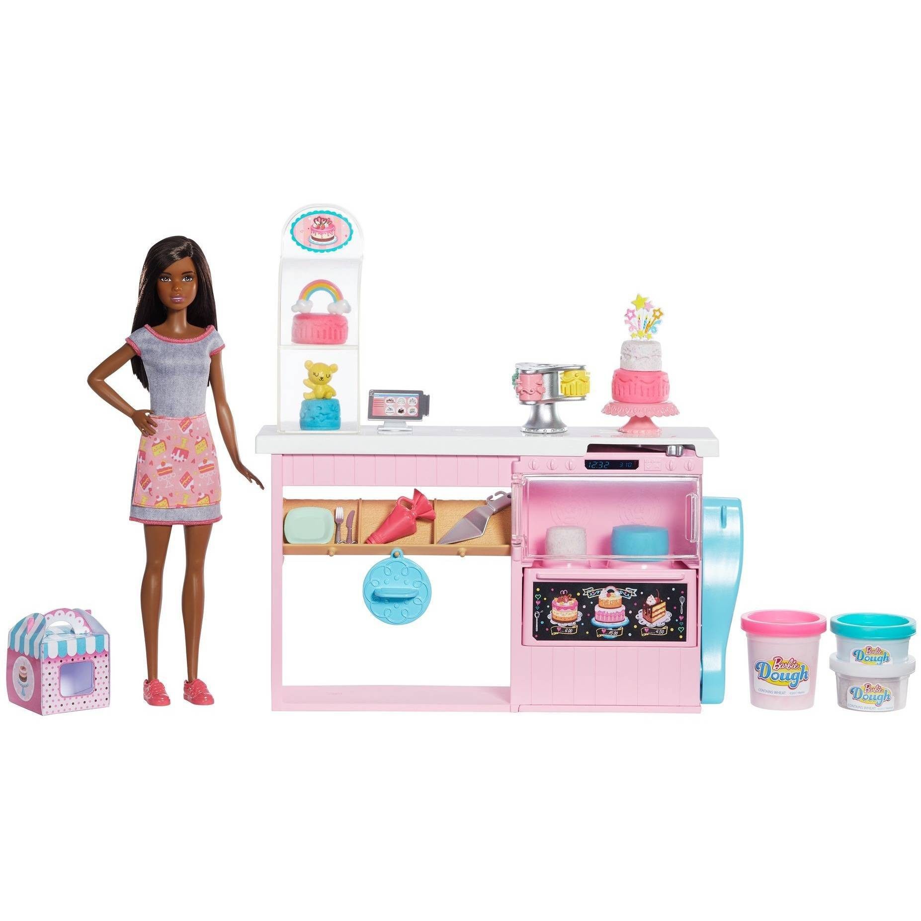 slide 1 of 11, Barbie Cake Bakery Playset, 1 ct