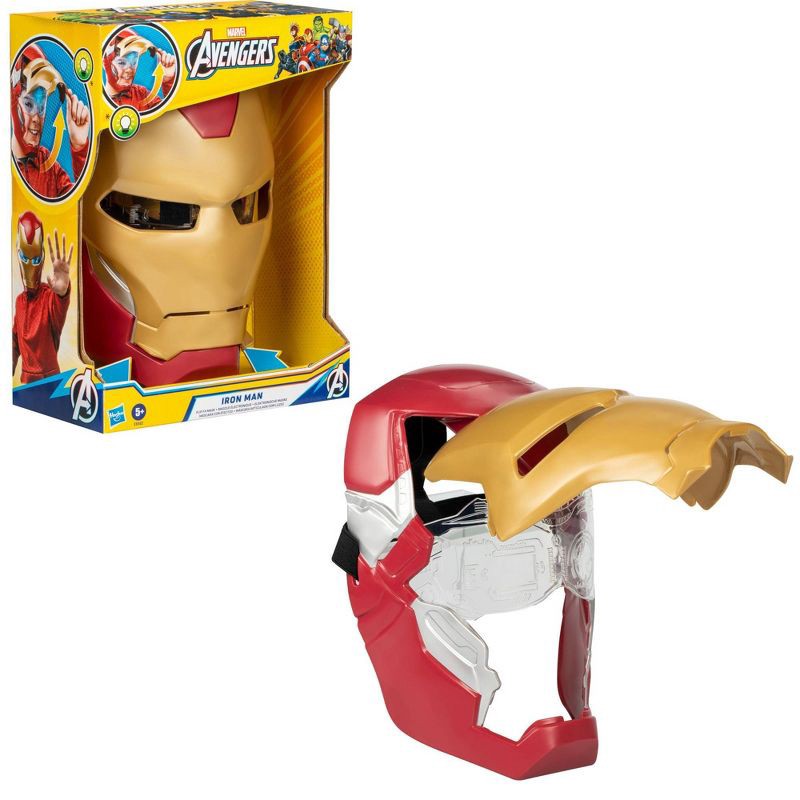 slide 1 of 4, Hasbro Marvel Avengers Iron Man FX Mask, 1 ct