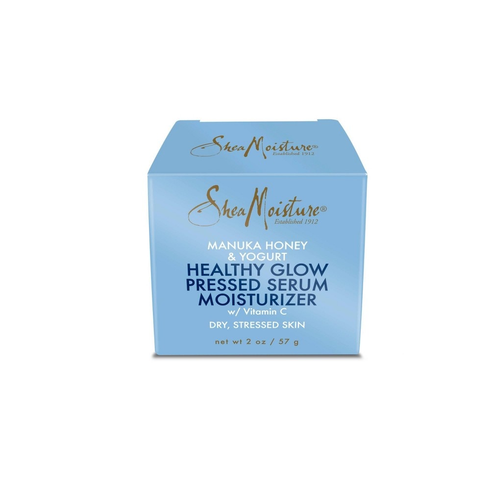 slide 3 of 9, SheaMoisture Manuka Honey & Yogurt Healthy Glow Pressed Serum Moisturizer, 2 oz