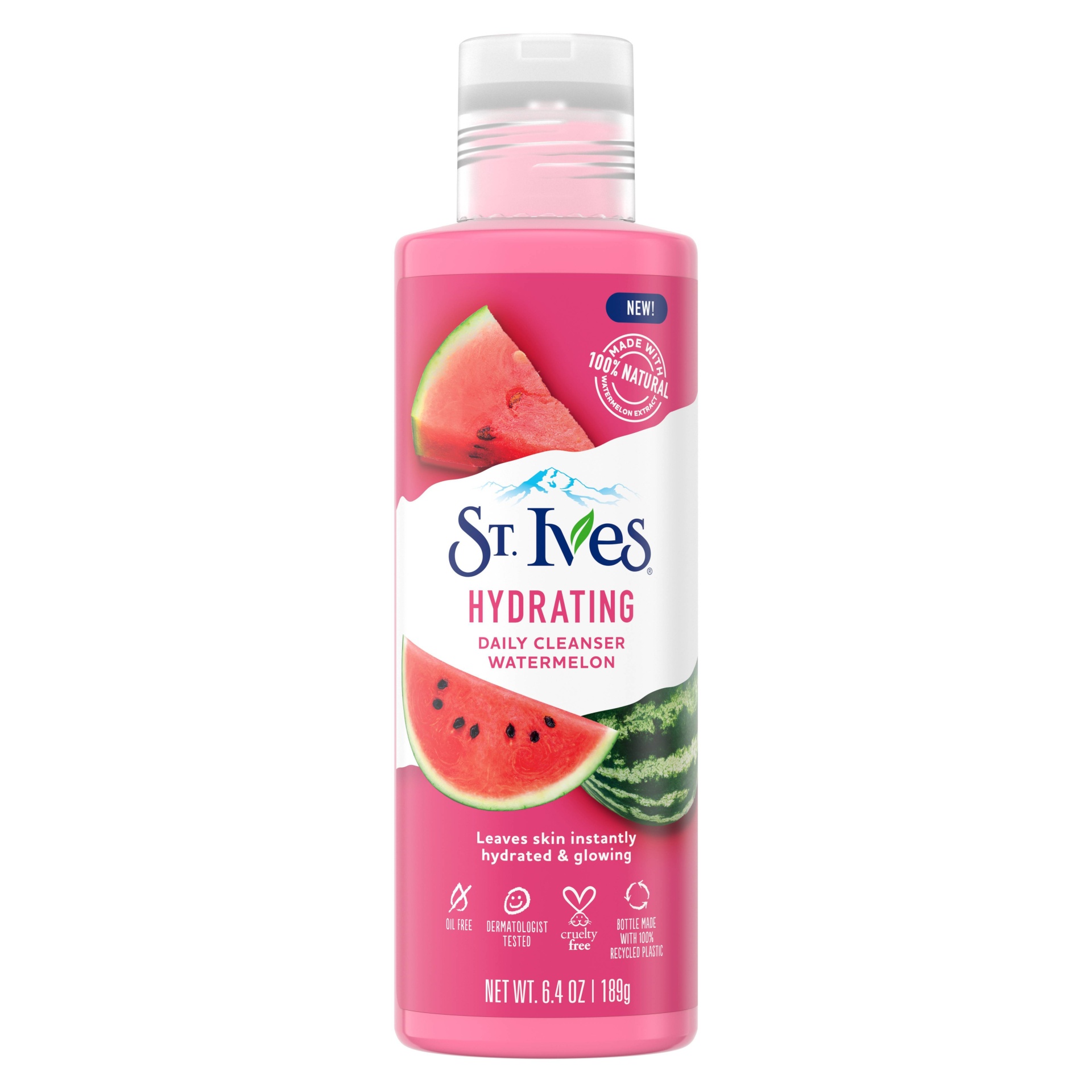 slide 1 of 7, St. Ives Hydrating Watermelon Daily Cleanser, 6.4 oz