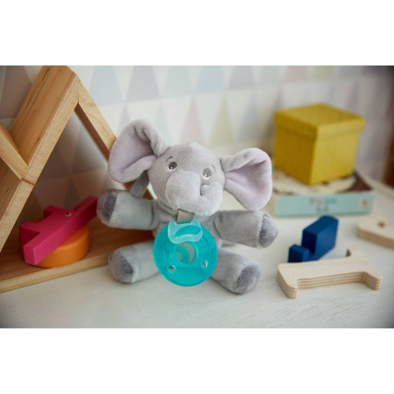 slide 4 of 7, Philips Avent Soothie snuggle - Elephant, 1 ct