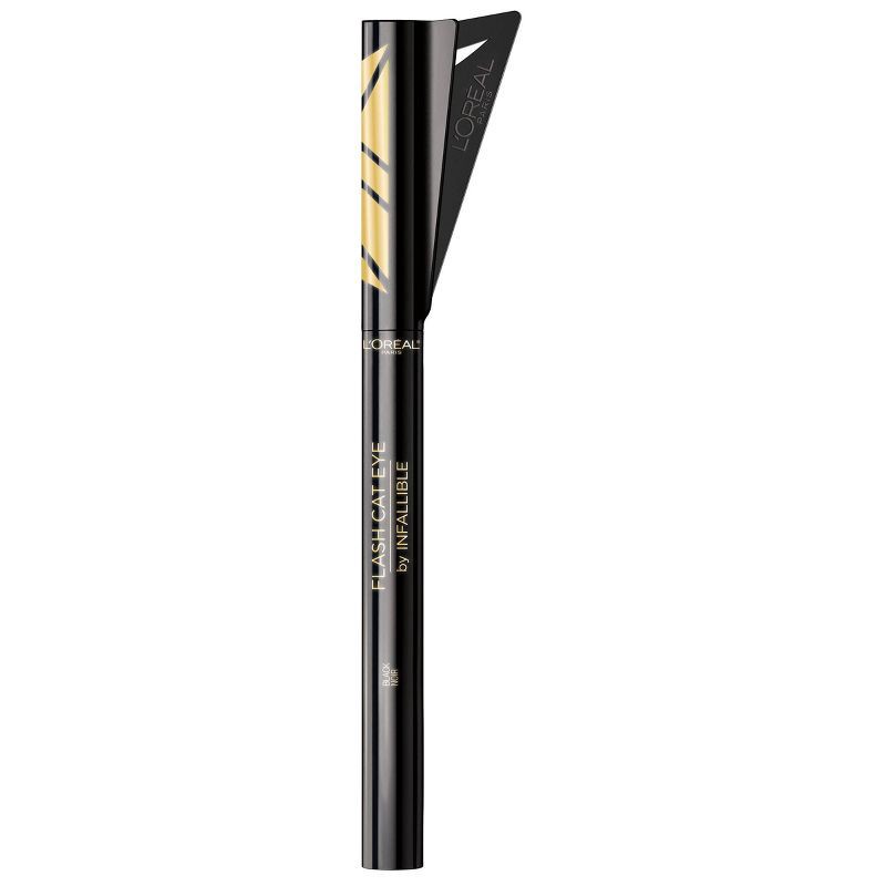 slide 6 of 9, L'Oreal Paris Flash Cat Eyeliner 220 - Black - 0.018 fl oz, 0.018 fl oz