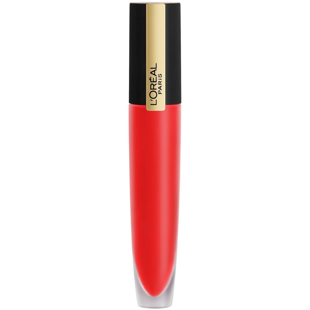 slide 5 of 5, L'Oréal Rouge Signature Lightweight Matte Lip Color - I Radiate, 0.23 oz