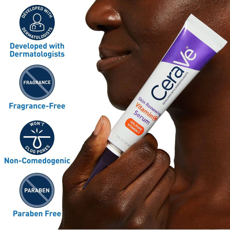 slide 3 of 13, CeraVe Skin Renewing Vitamin C Serum - 1 fl oz, 1 fl oz