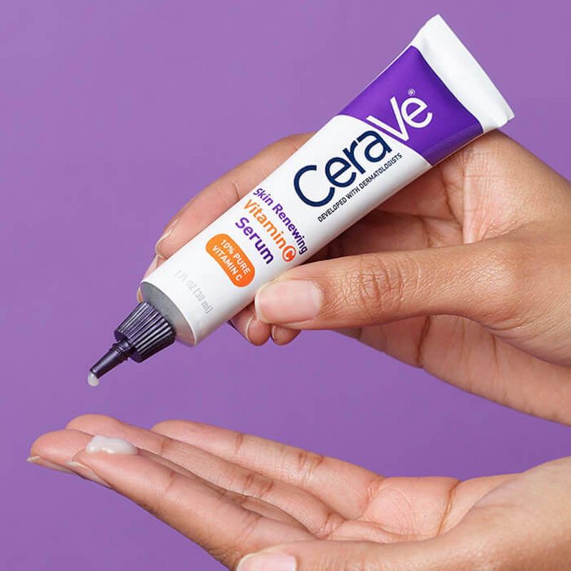 slide 6 of 13, CeraVe Skin Renewing Vitamin C Serum - 1 fl oz, 1 fl oz