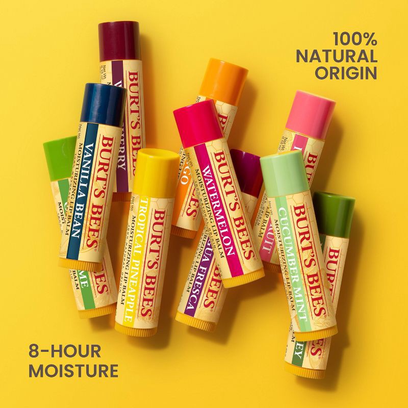 slide 9 of 16, Burt's Bees Moisturizing Lip Balm - Watermelon - 0.15oz, 0.15 oz