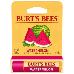 Burt's Bees Moisturizing Lip Balm - Watermelon - 0.15oz