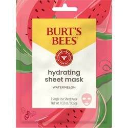 Burt's Bees Hydrating Sheet Mask Watermelon - 1ct