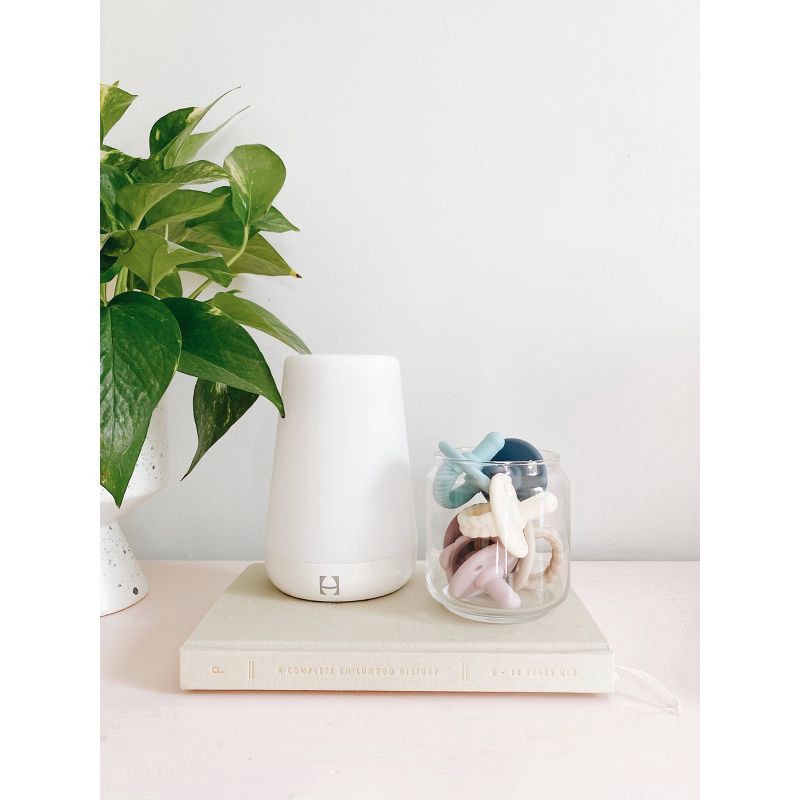 slide 6 of 6, Itzy Ritzy Pacifier - Breathable, 100% Silicone - Buttercream & Toast Braids - 2pk, 2 ct