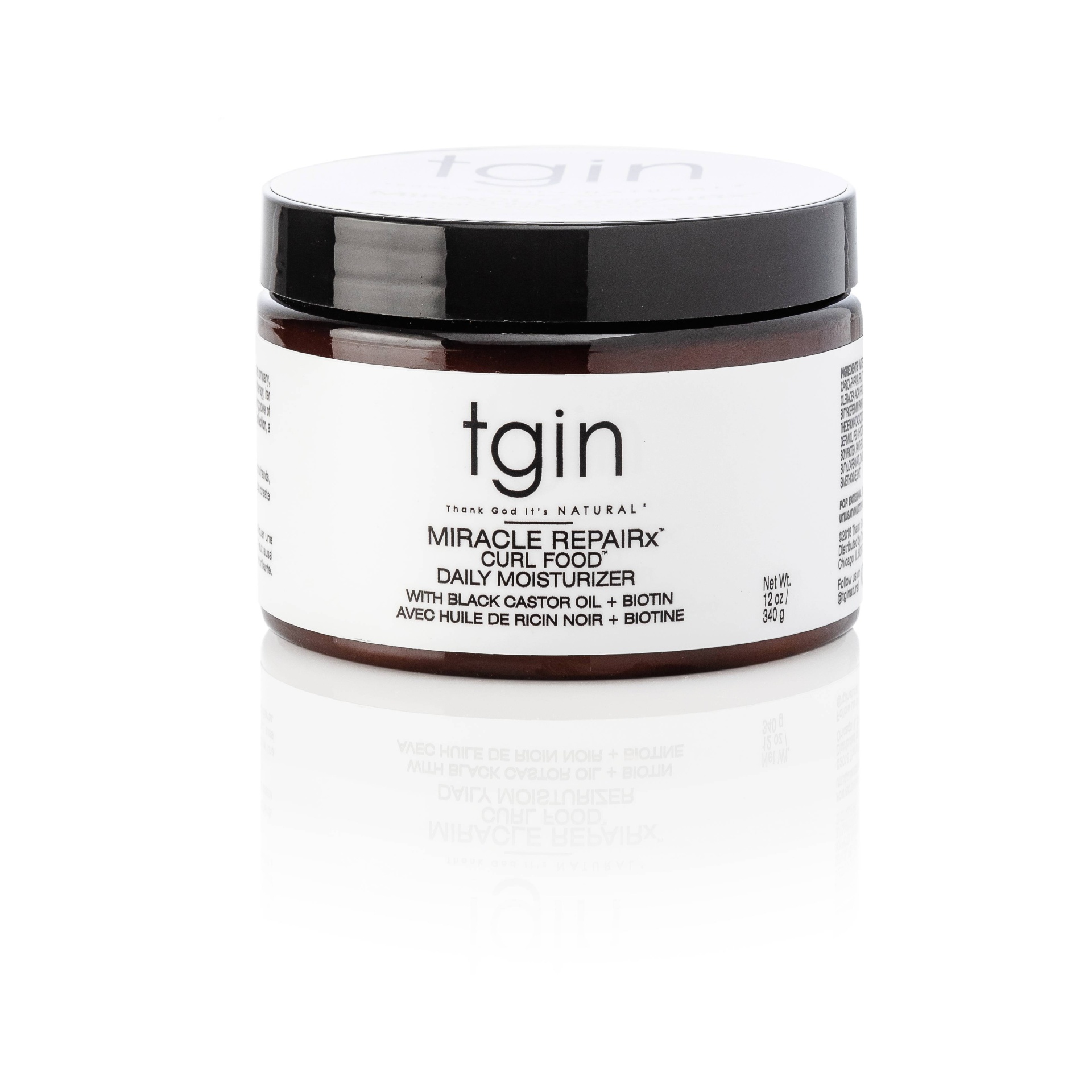 slide 1 of 4, TGIN Miracle RepaiRx Curl Food Daily Moisturizer - 12oz, 12 oz