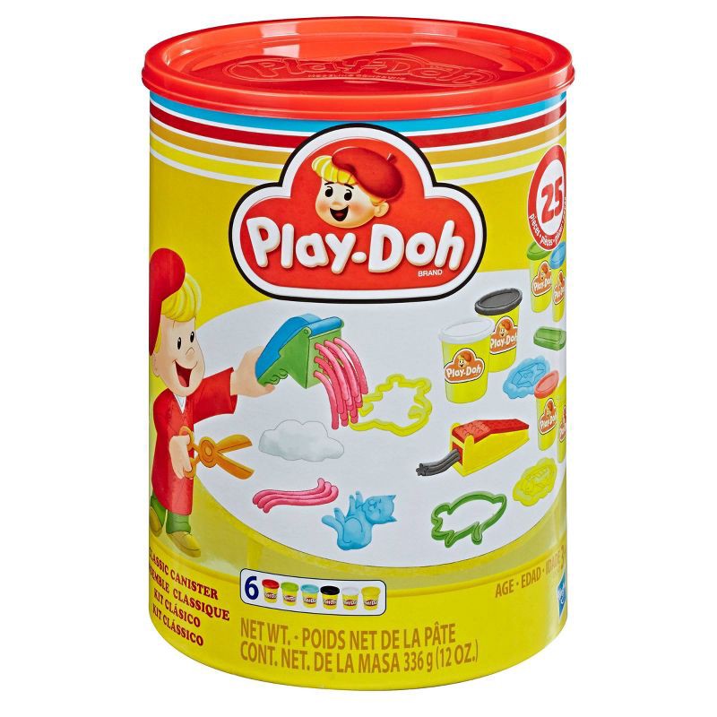 slide 2 of 3, Play-Doh Classic Canister Retro Set Multipack - 31pc, 31 ct