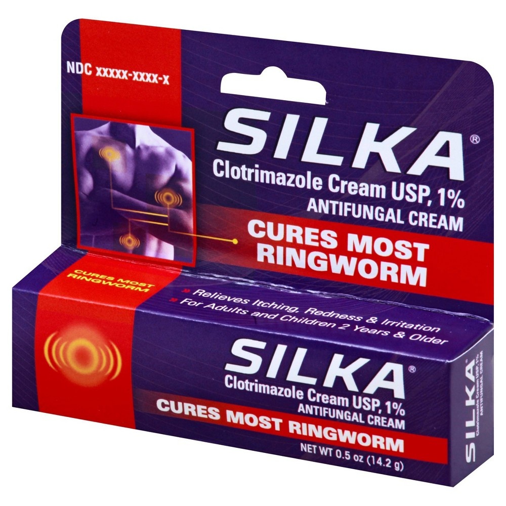 slide 3 of 4, SILKA Ringworm Antifungal Cream, 0.5 oz