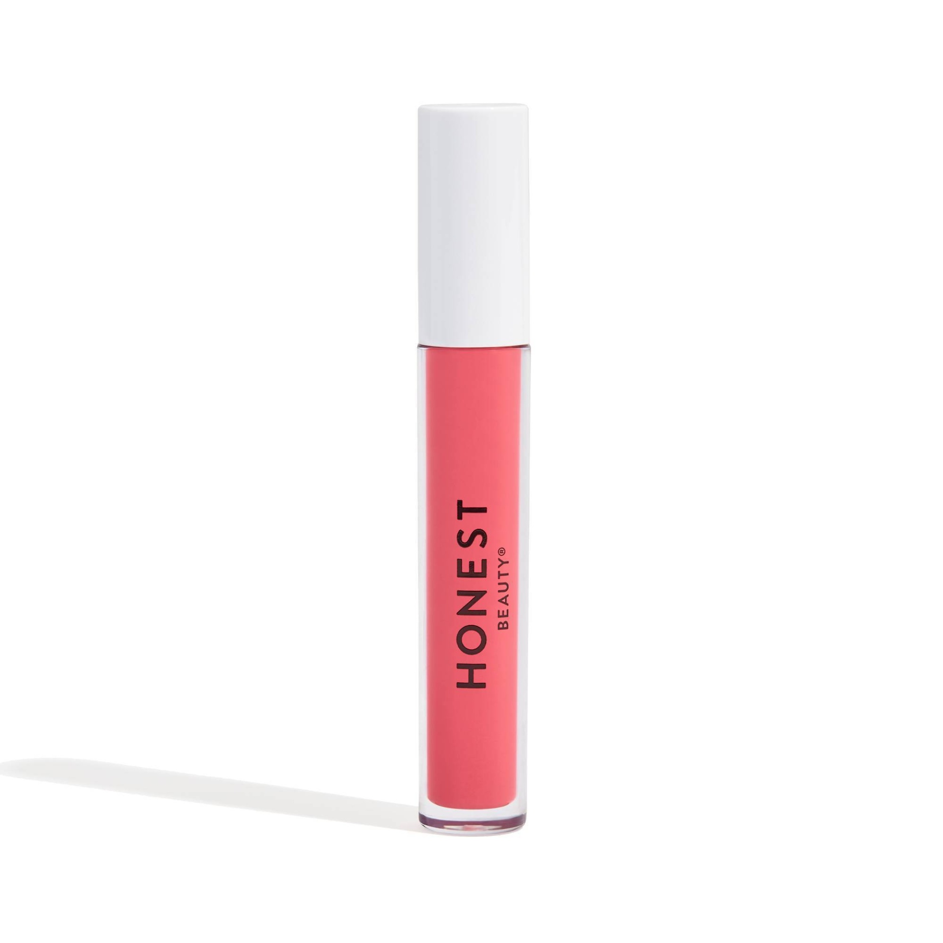 slide 1 of 6, Honest Beauty Liquid Lipstick - Happiness, 1 fl oz