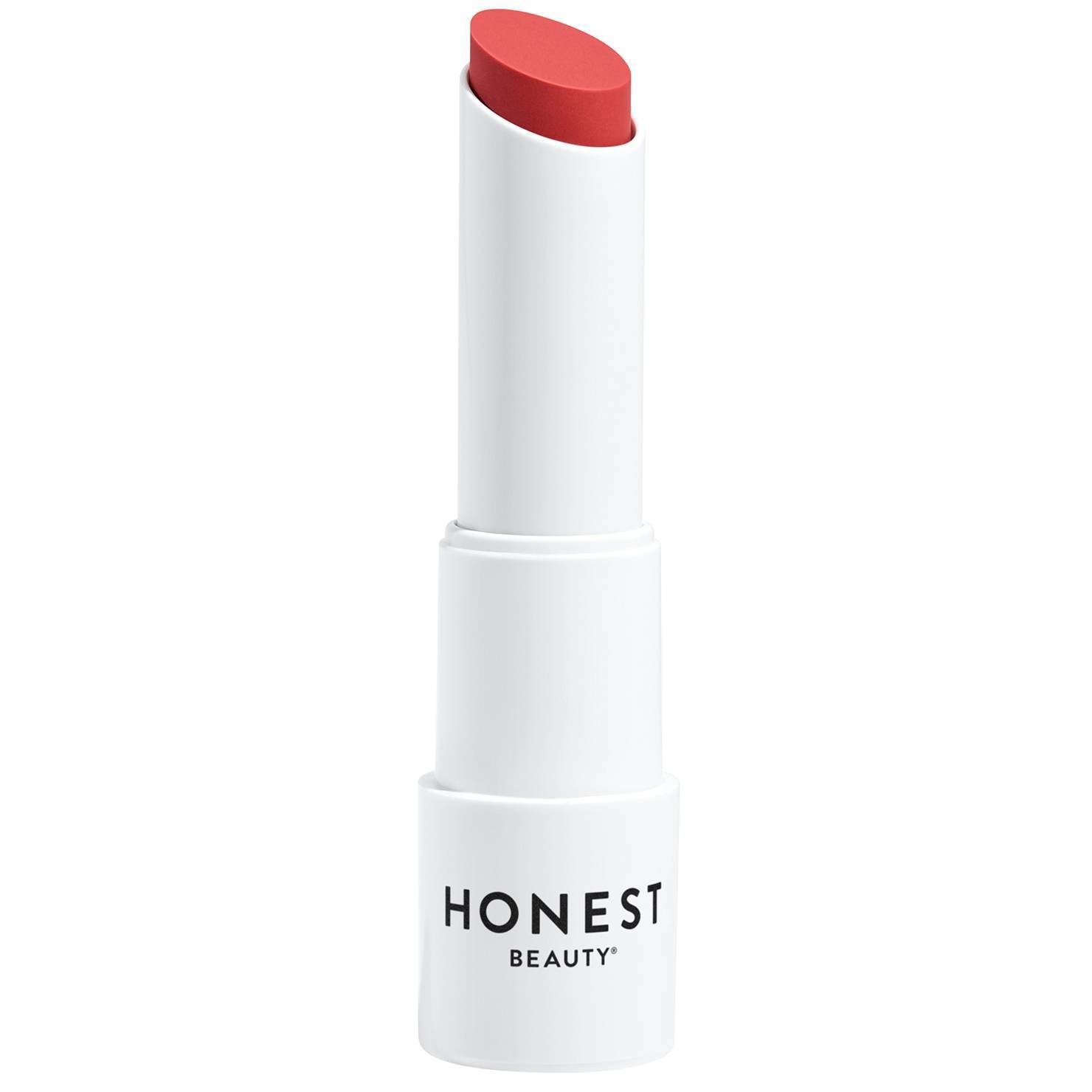 slide 1 of 6, Honest Beauty Tinted Lip Balm with Avocado Oil - Fruit Punch - 0.141 oz, 0.141 oz
