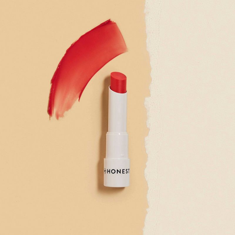 slide 2 of 6, The Honest Company Honest Beauty Tinted Lip Balm with Avocado Oil - Blood Orange - 0.141oz, 0.141 oz