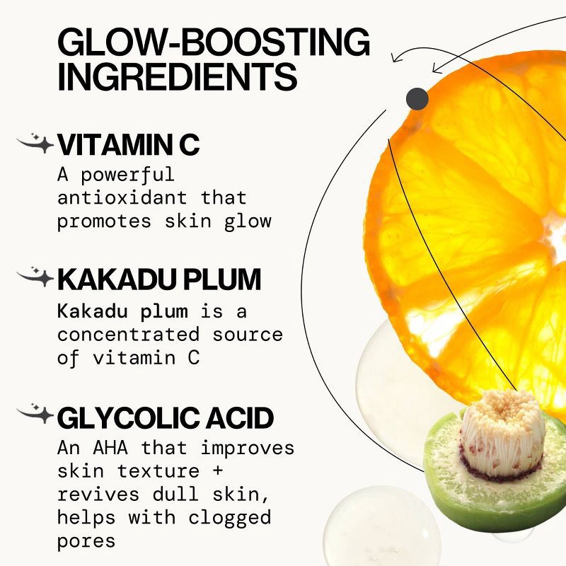 slide 4 of 9, Pacifica Glow Baby Vitamin C Booster Serum - 1 fl oz, 1 fl oz