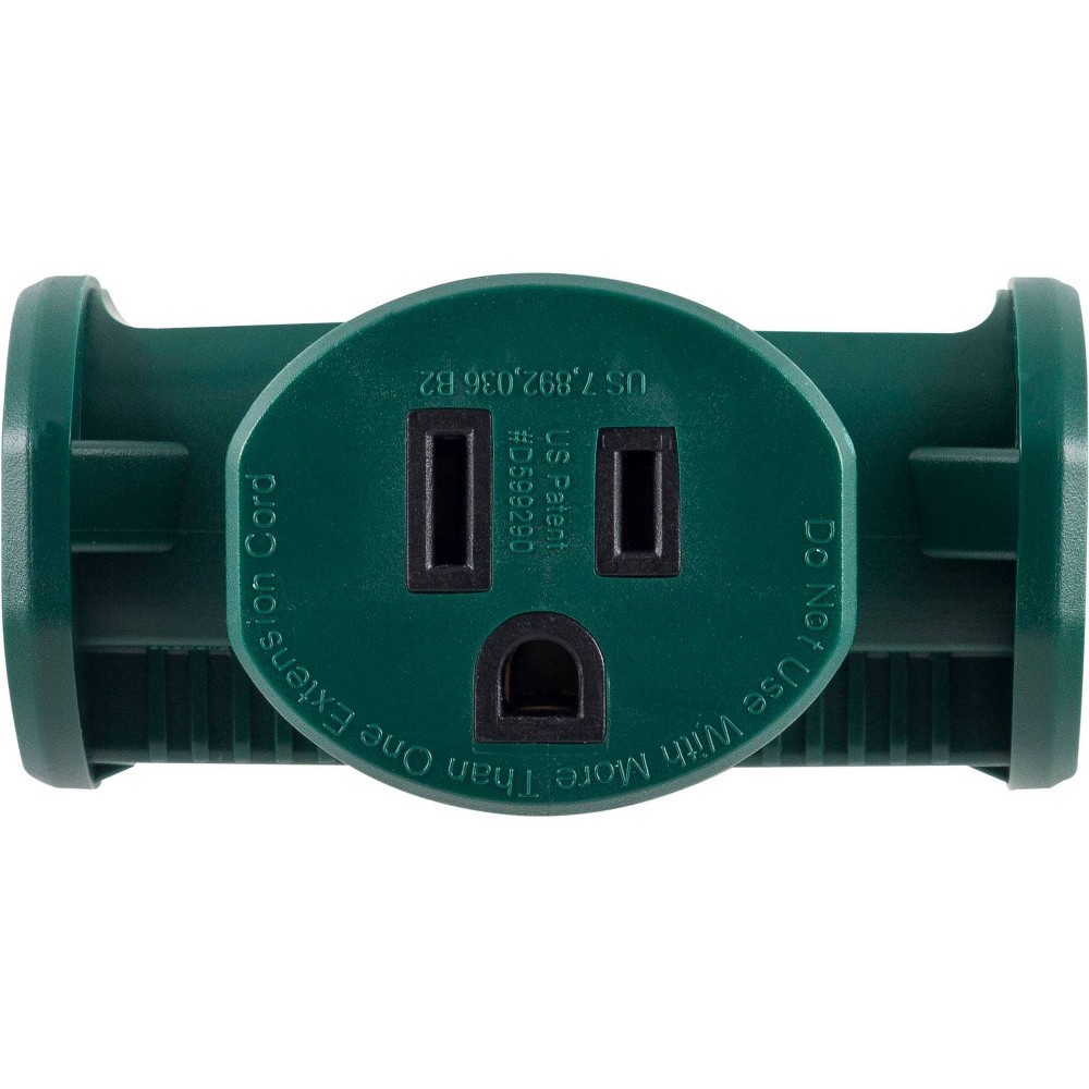 slide 3 of 6, Philips 3-Outlet Heavy Duty Ground T-Tap Green, 1 ct