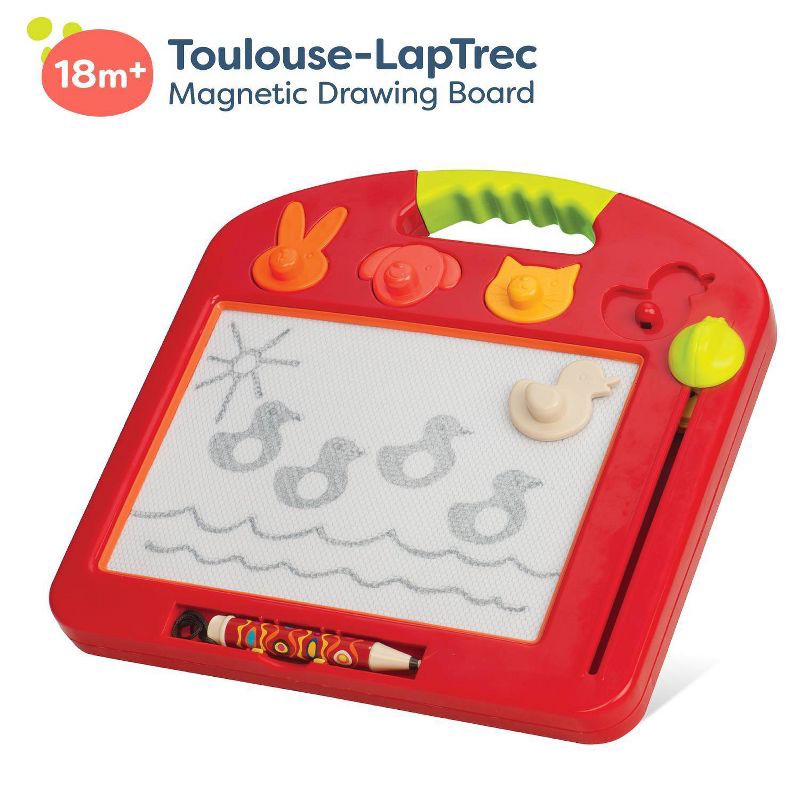 slide 3 of 8, B. toys Magnetic Drawing Board - Toulouse LapTrec, 1 ct