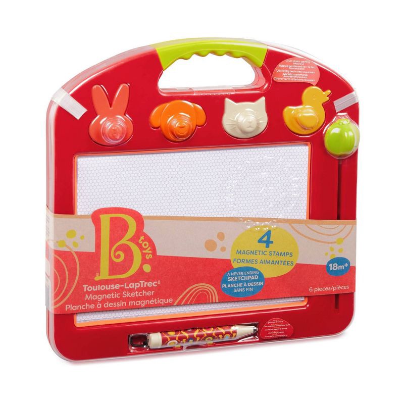 slide 8 of 8, B. toys Magnetic Drawing Board - Toulouse LapTrec, 1 ct