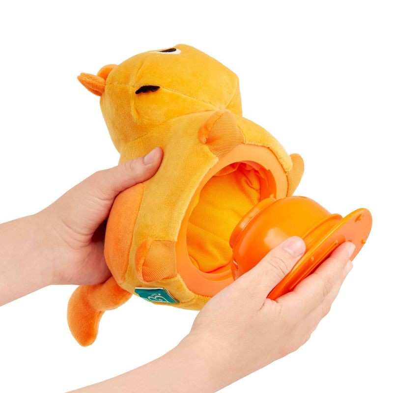 slide 6 of 7, B. toys Interactive Stuffed Animal Cat Wobble 'n' Go - Lolo, 1 ct