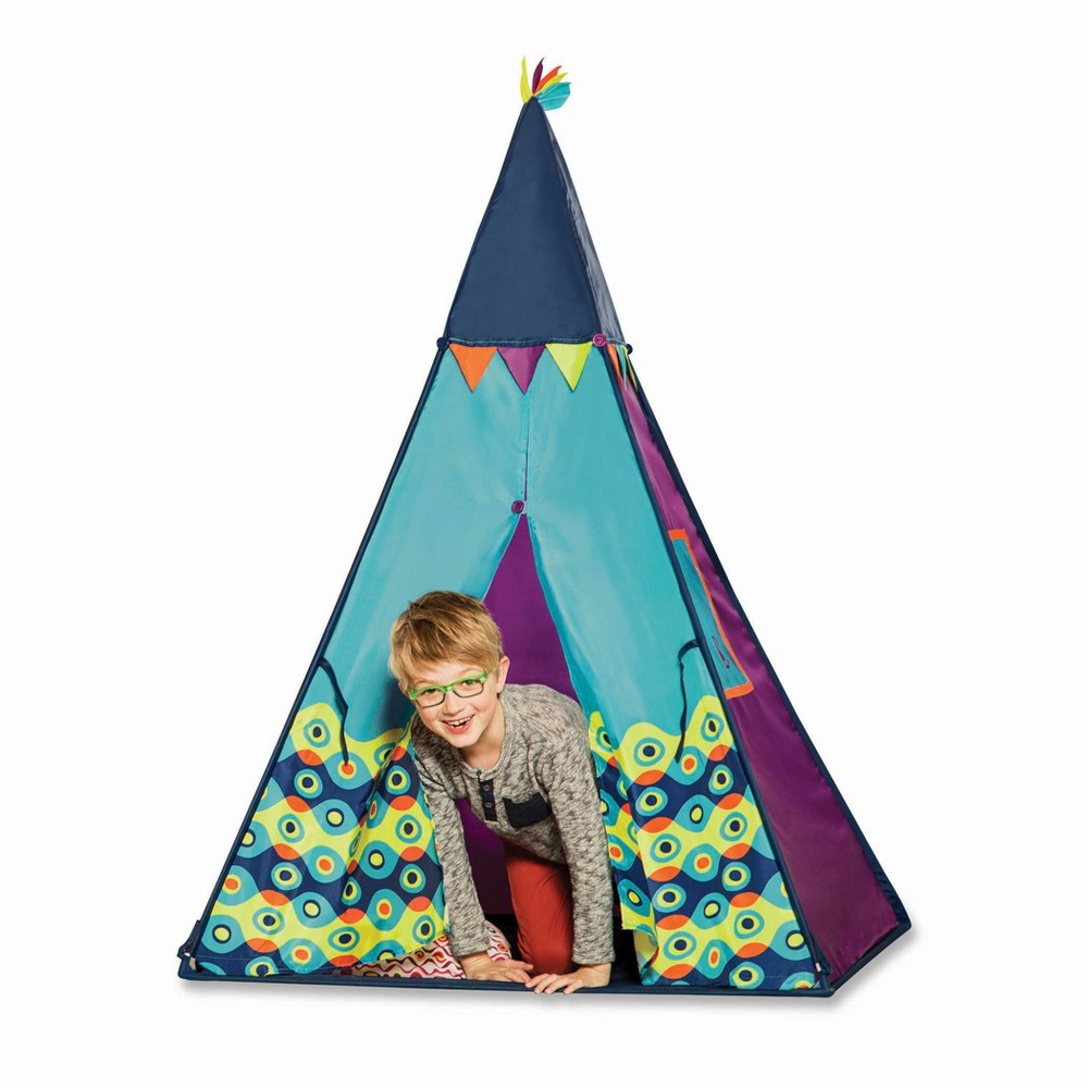 slide 3 of 4, B. toys Indoor Play Tent, 1 ct