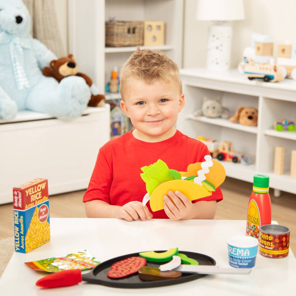 slide 2 of 8, Melissa & Doug Taco and Tortilla Set 44pc, 44 ct