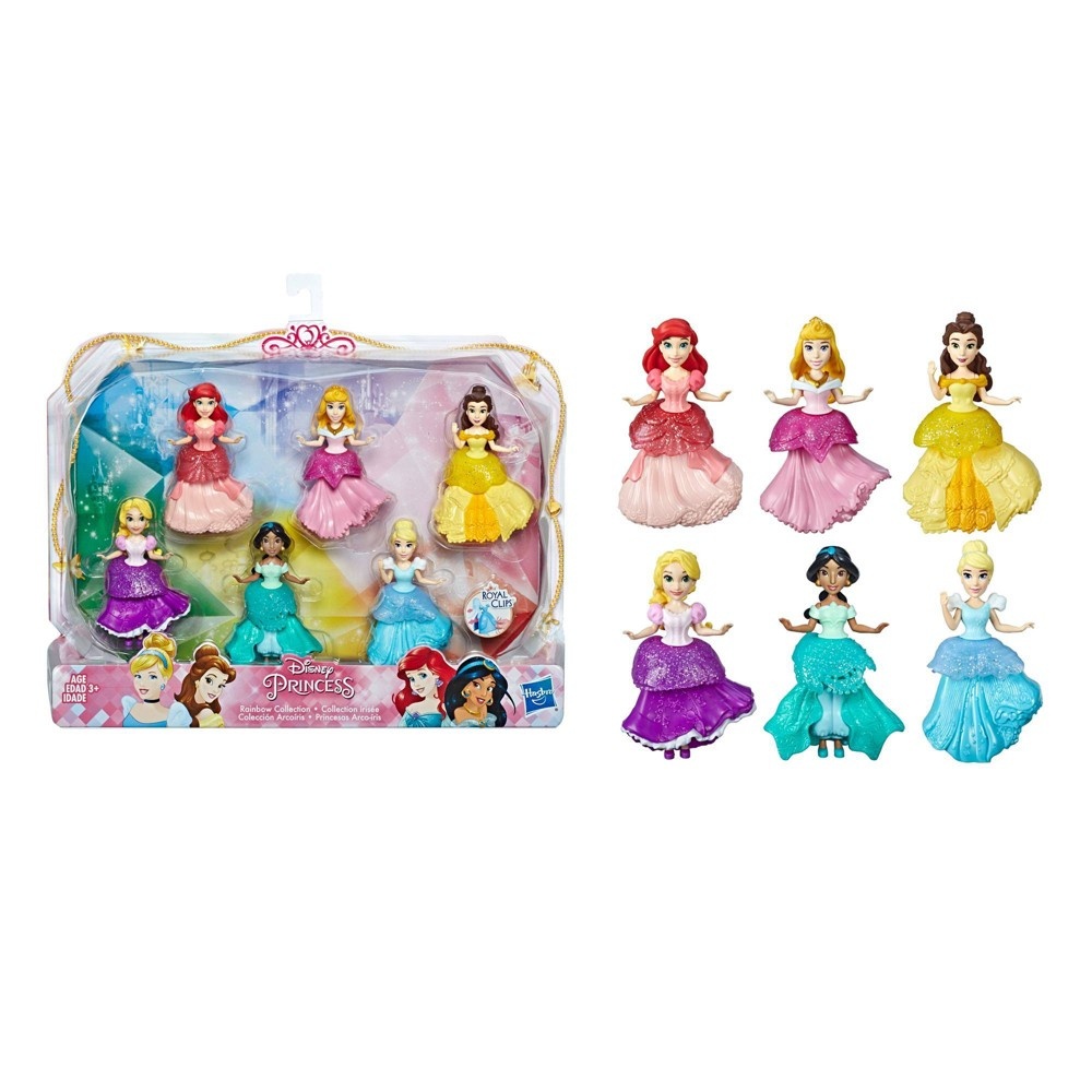 slide 3 of 3, Disney Princess Rainbow Collection, 6 ct