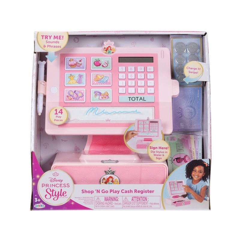 slide 2 of 9, Disney Princess Style Collection - Cash Register, 1 ct