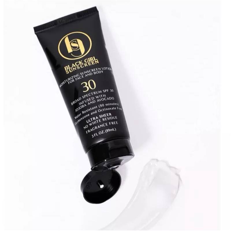 slide 4 of 12, Black Girl Sunscreen Broad Spectrum Infused with Jojoba Oil - SPF 30 - 3 fl oz, 30 ct; 3 fl oz