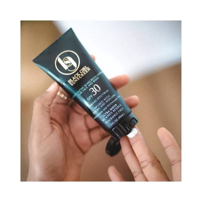 slide 7 of 12, Black Girl Sunscreen Broad Spectrum Infused with Jojoba Oil - SPF 30 - 3 fl oz, 30 ct; 3 fl oz