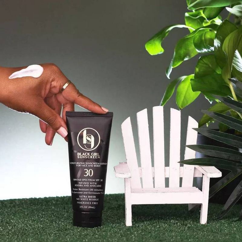 slide 8 of 12, Black Girl Sunscreen Broad Spectrum Infused with Jojoba Oil - SPF 30 - 3 fl oz, 30 ct; 3 fl oz