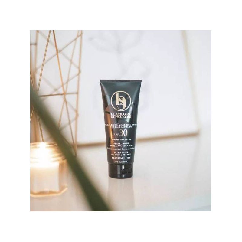 slide 11 of 12, Black Girl Sunscreen Broad Spectrum Infused with Jojoba Oil - SPF 30 - 3 fl oz, 30 ct; 3 fl oz