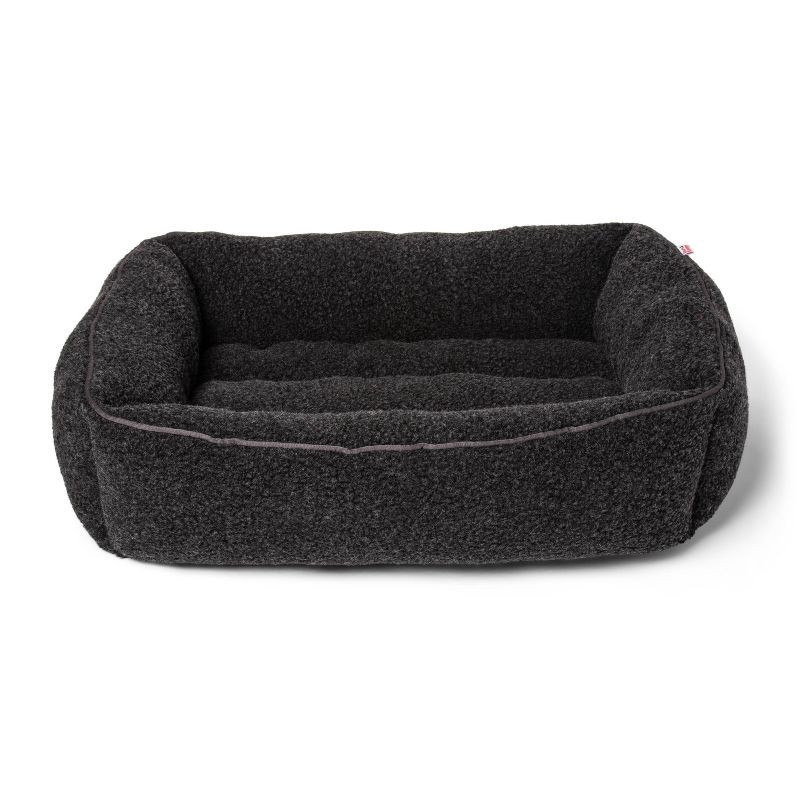 slide 1 of 3, Modern Cuddler Rectangle Dog Bed - M - Boots & Barkley™, 1 ct