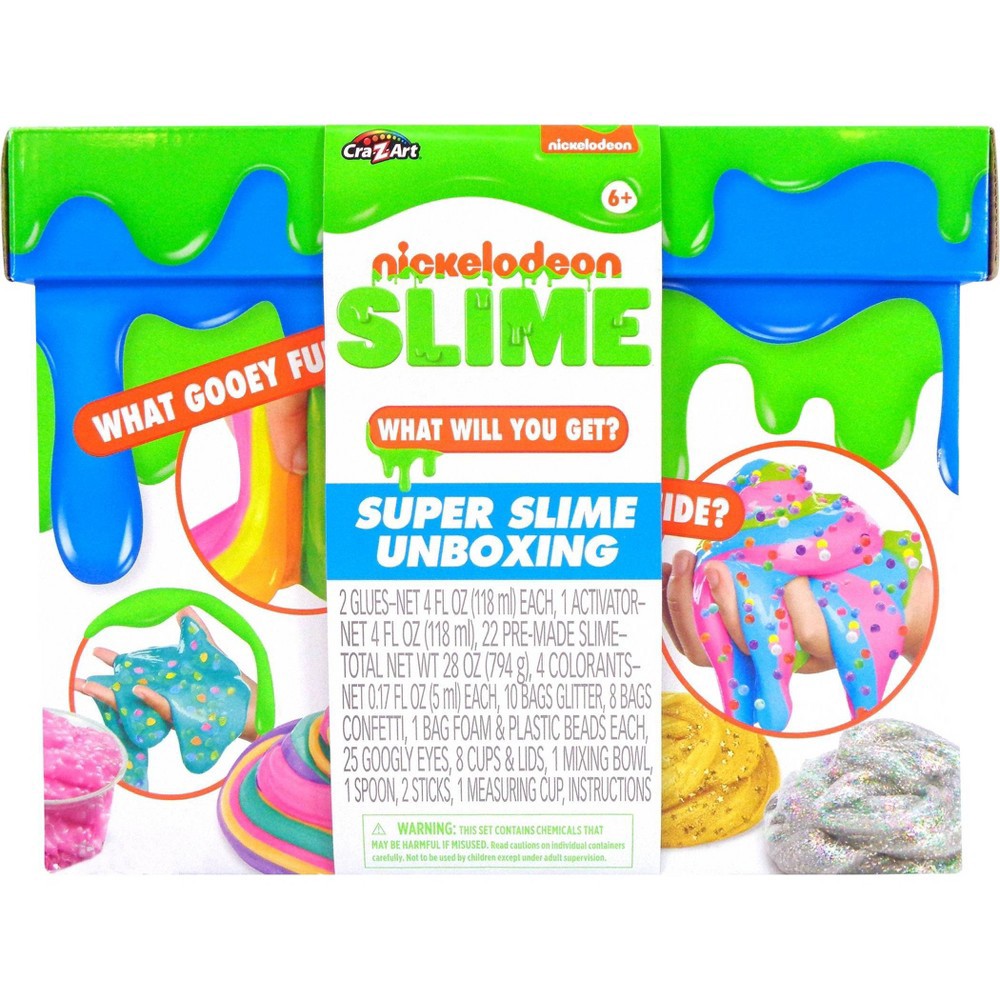 slide 11 of 11, Nickelodeon Super Slime Surprise Unboxing Kit, 1 ct