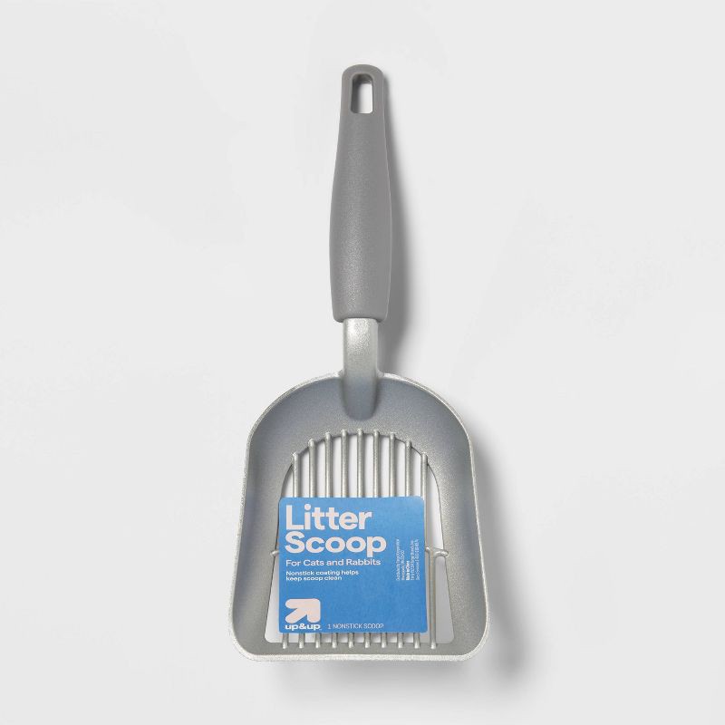 slide 1 of 3, Cat Litter Scoop - Metal - Non-Stick - up&up™, 1 ct