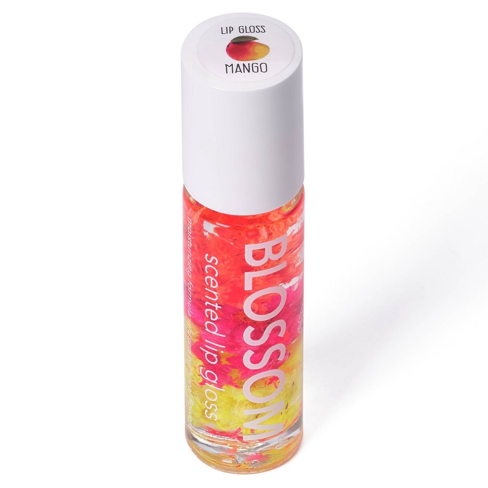slide 2 of 3, Blossom Delicious Kiss Roll-On Lip Gloss - Mango - 0.2 fl oz, 0.2 fl oz
